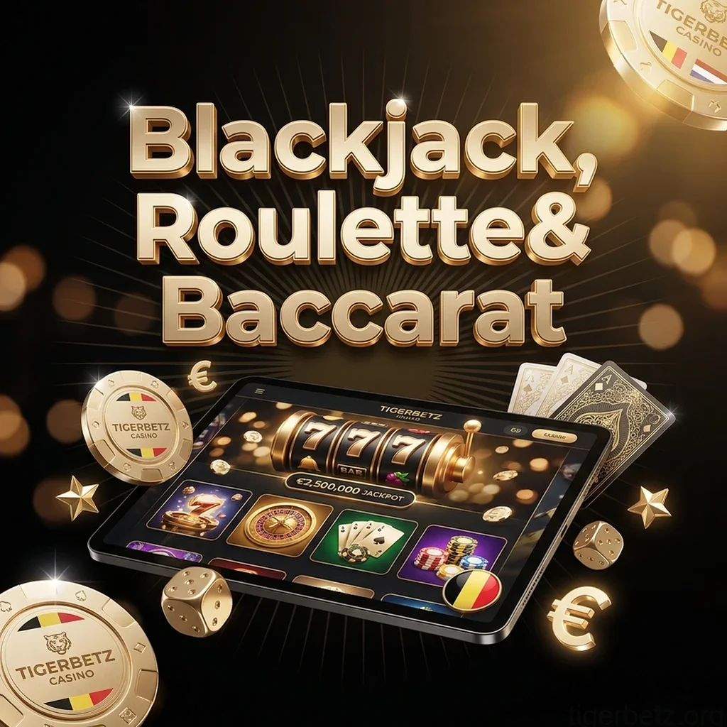 Blackjack, Roulette& Baccarat